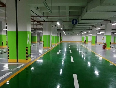 永州永州停车场标线施工